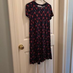 Ikat swing dress